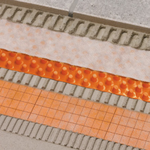 Schluter Ditra-Drain 8 Drainage and Uncoupling Membrane 12.5m Roll